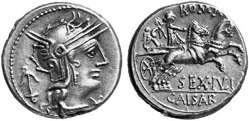 julia roman coin denarius